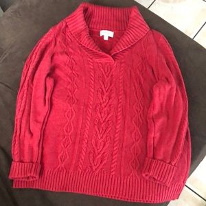 Red Sweater (PlusSize)
